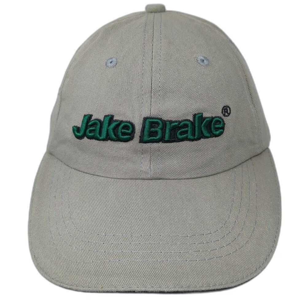 Fersten Worldwide Jake Brake Baseball Cap Green One Size Slideback Trucking Hat